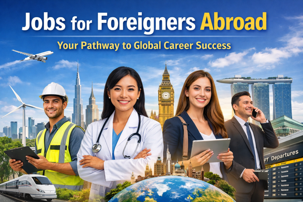 Jobs for Foreigners Abroad: Your Pathway to Global Career Success