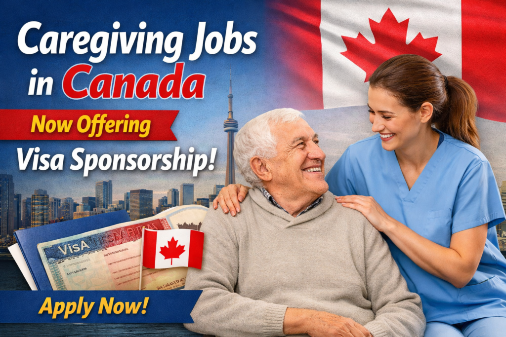 Caregiving Jobs in Canada Now Offering Visa Sponsorship!