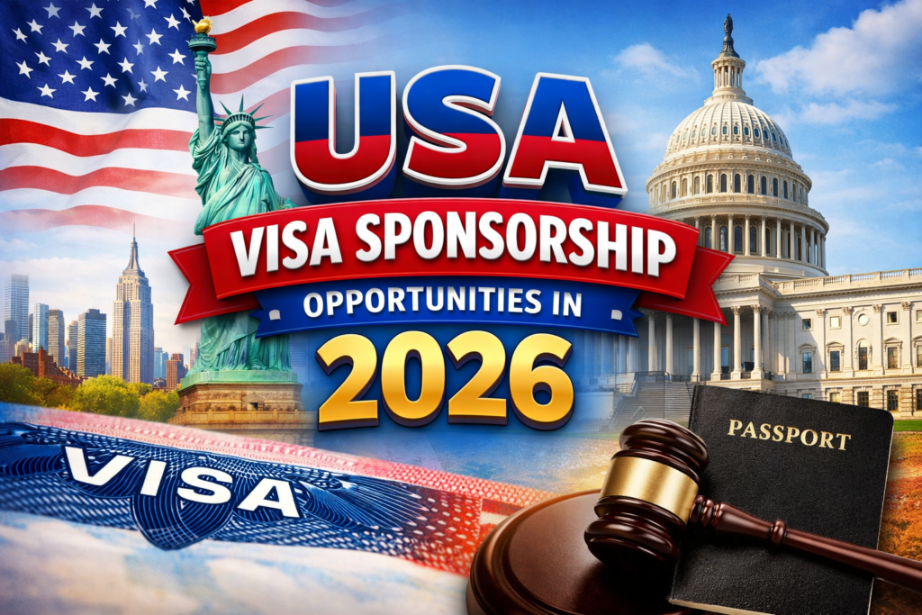 USA Visa Sponsorship Opportunities in 2026